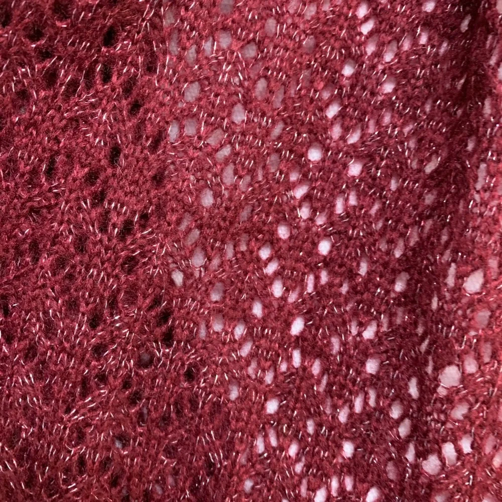 Ellen Tracy Burgundy Beanie & Infinity Scarf